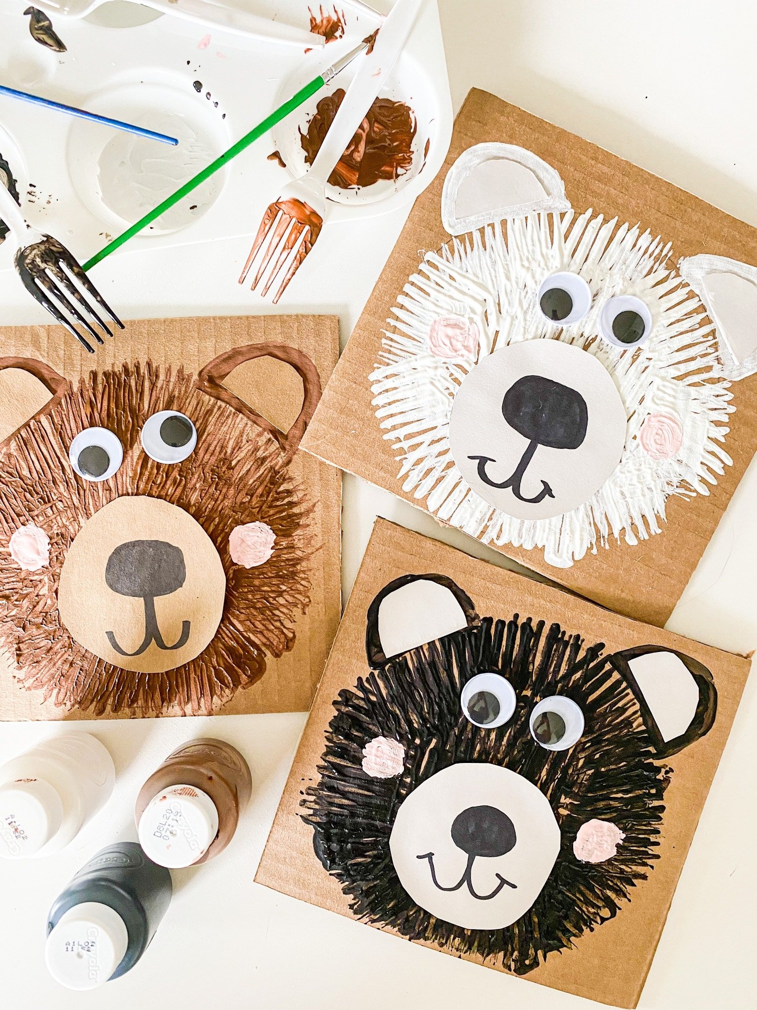 10 EASY Bear Crafts For Kids 2025 ABCDee Learning