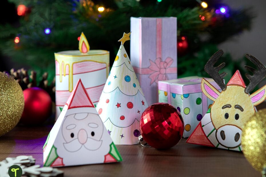 15 Printable Christmas Templates For Kids To Use In The Classroom Teach Starter