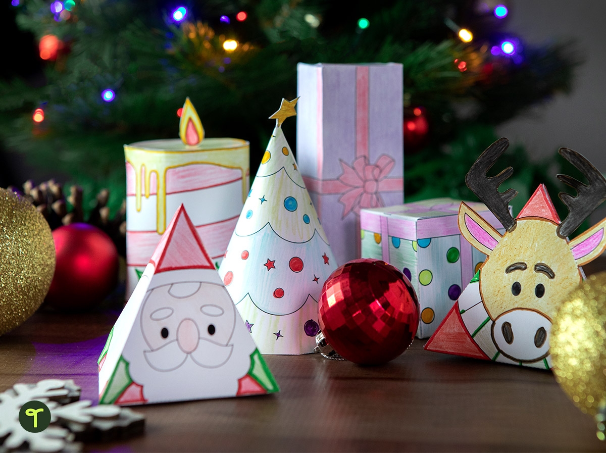 15 Printable Christmas Templates For Kids To Use In The Classroom 