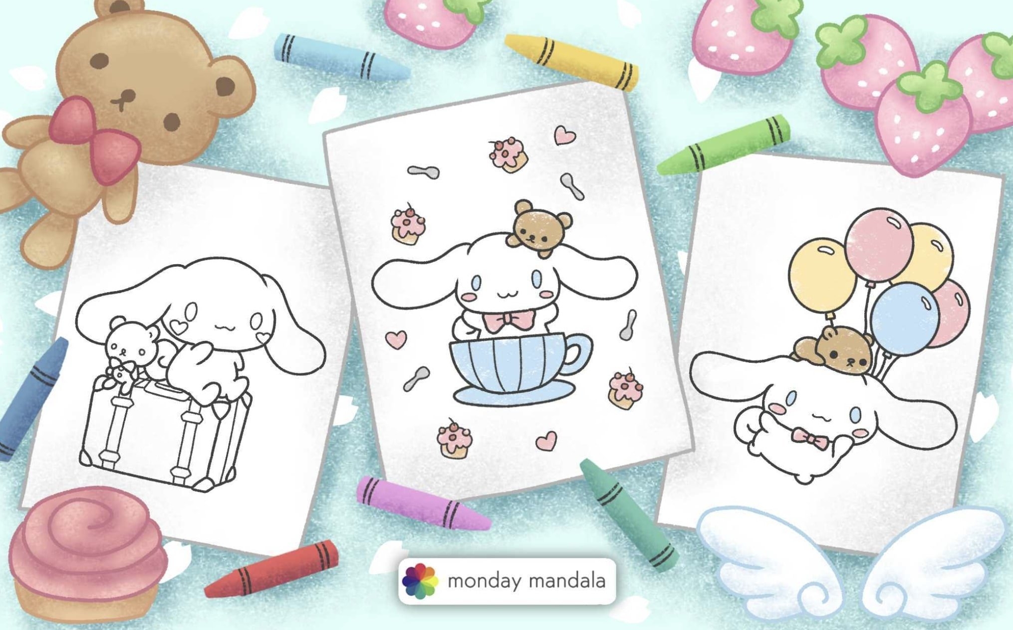 22 Cinnamoroll Coloring Pages Free PDF Printables 
