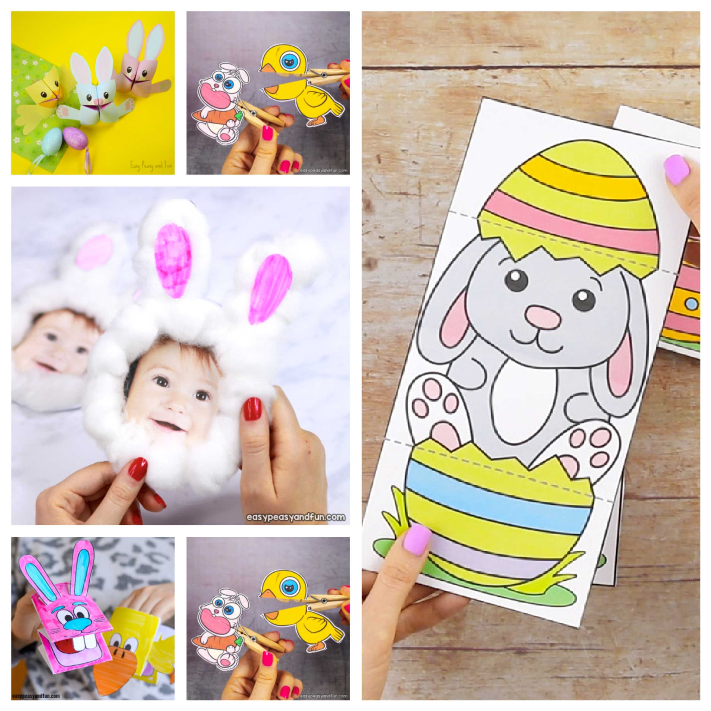 25 Easter Bunny Crafts For The Whole Family Easy Peasy And Fun