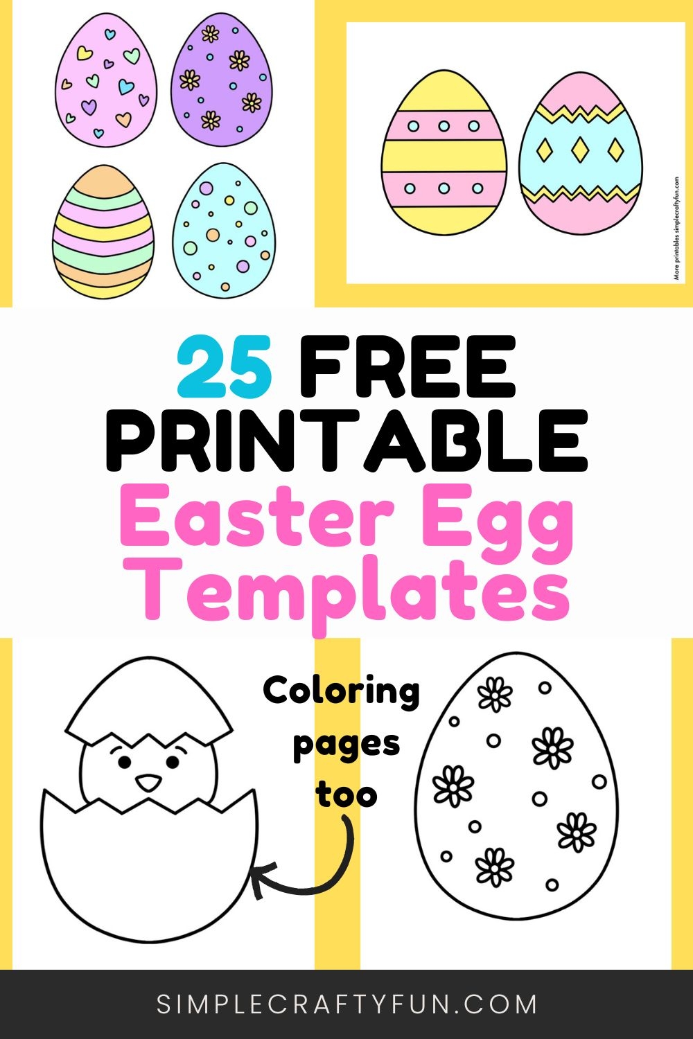 printable easter craft templates