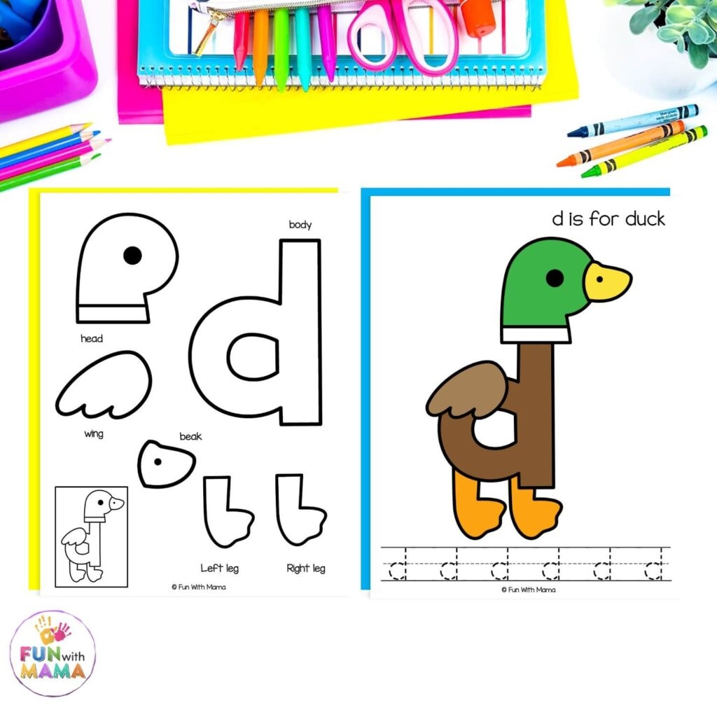 33 Letter D Worksheets Activities Fun With Mama