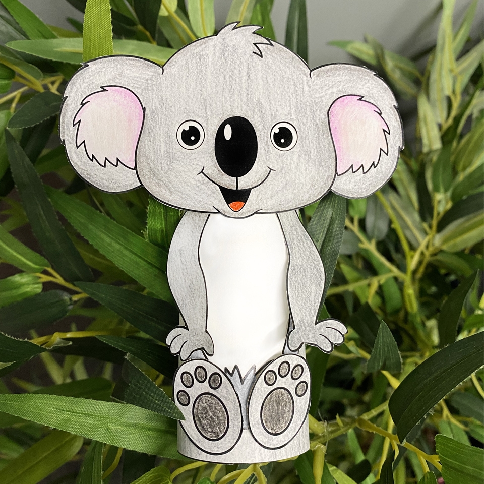 3D Koala Paper U0026 Card CleverPatch CleverPatch Art U0026 Craft Supplies