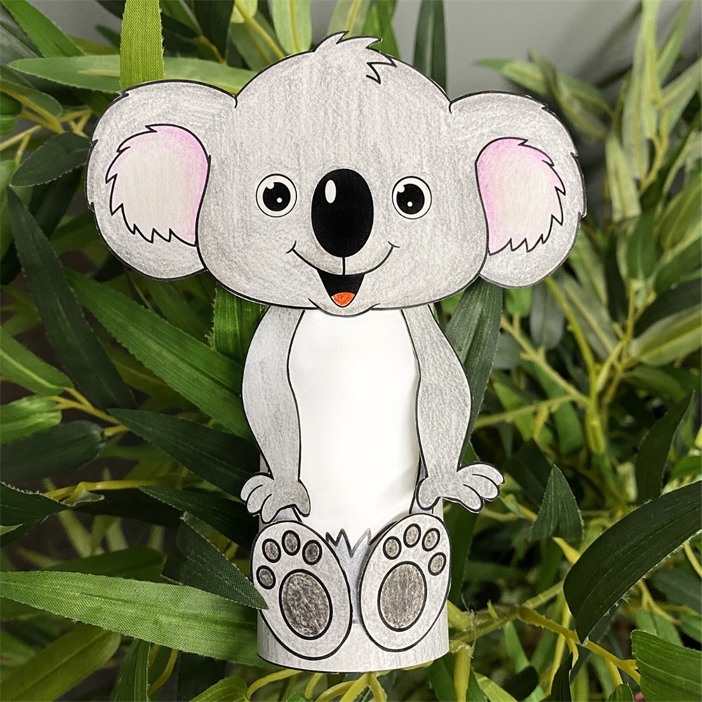 craft free printable koala template