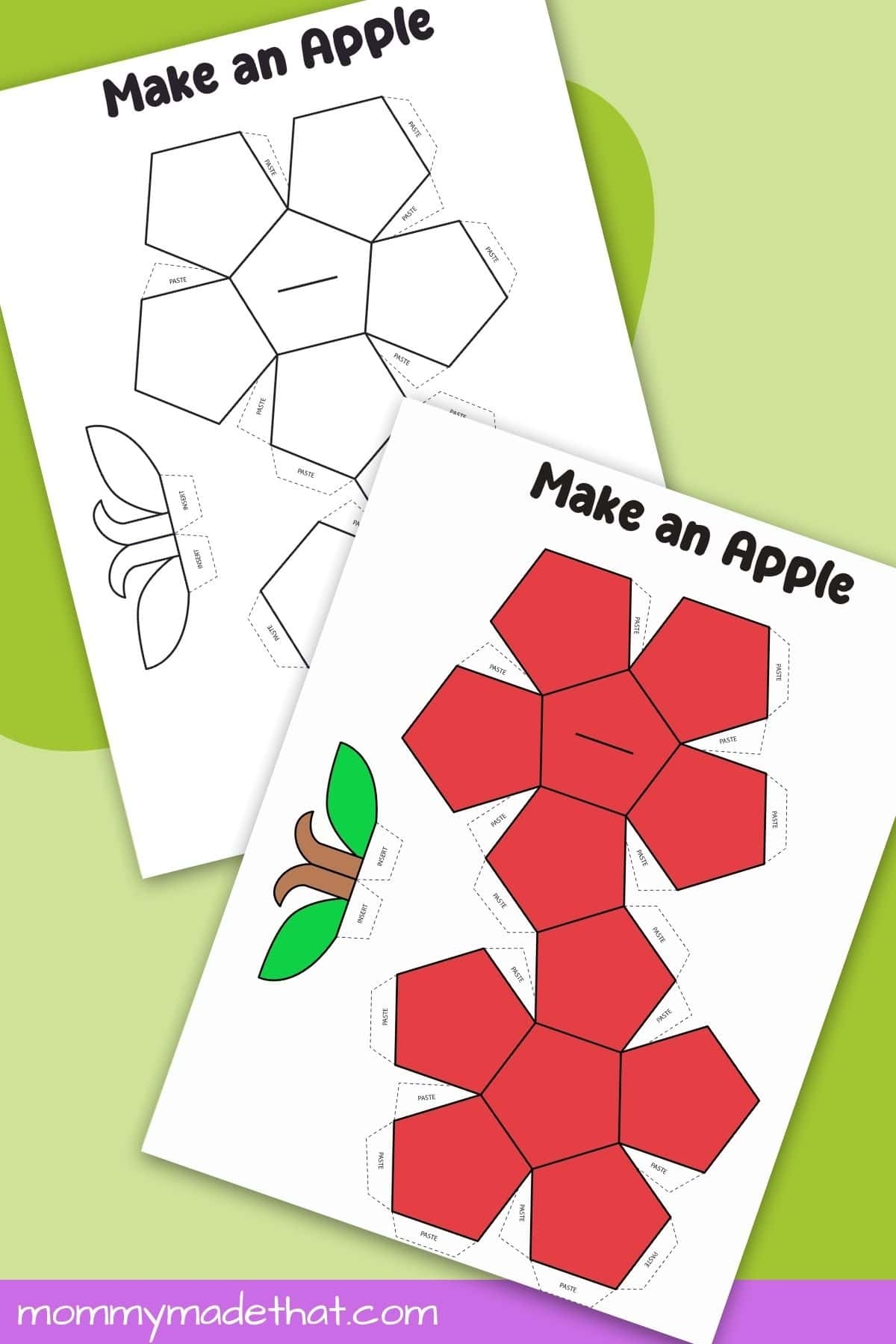 printable templates 3d paper crafts