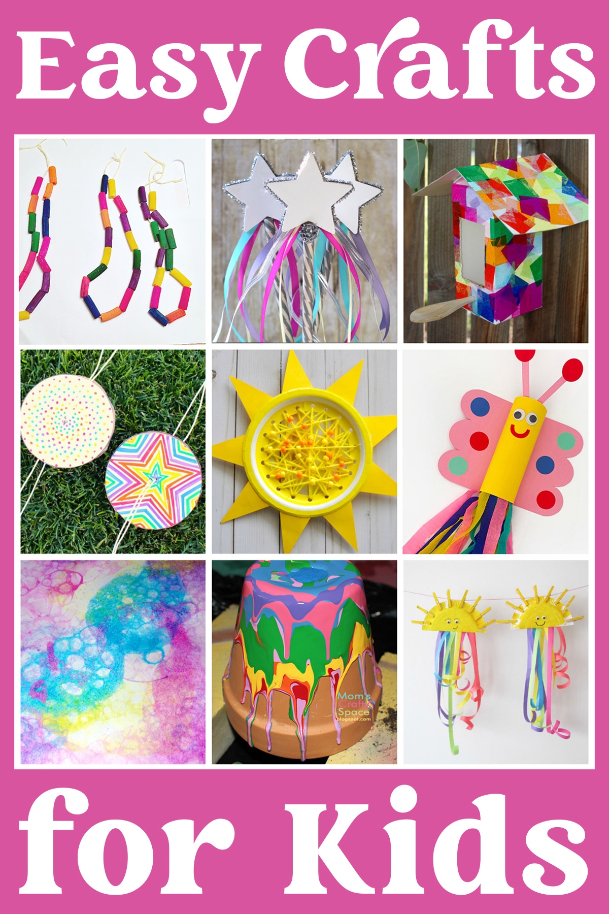50 Quick U0026 Easy Kids Crafts Happiness Is Homemade