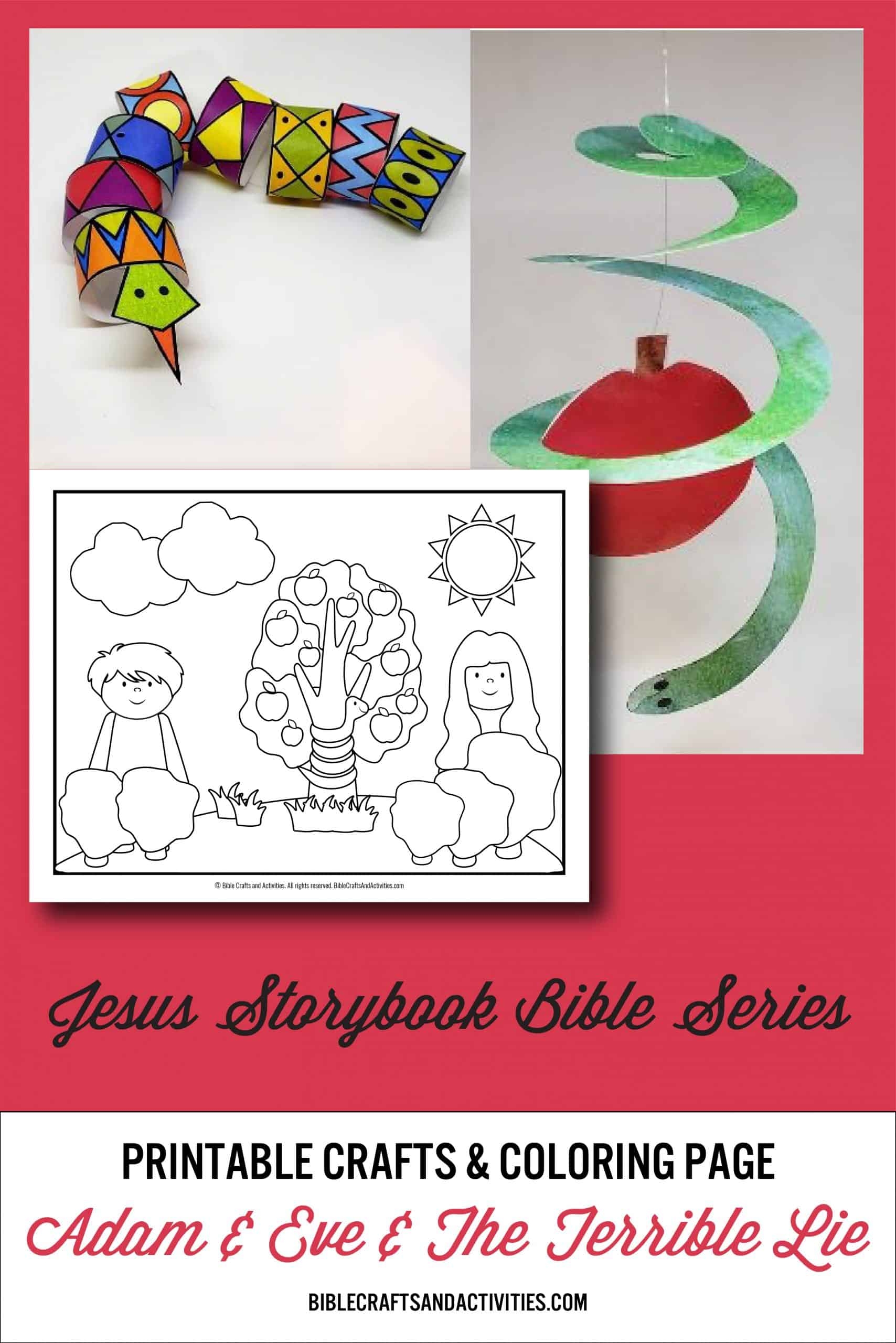 Adam And Eve Crafts And Printables Bible Crafts And Activities