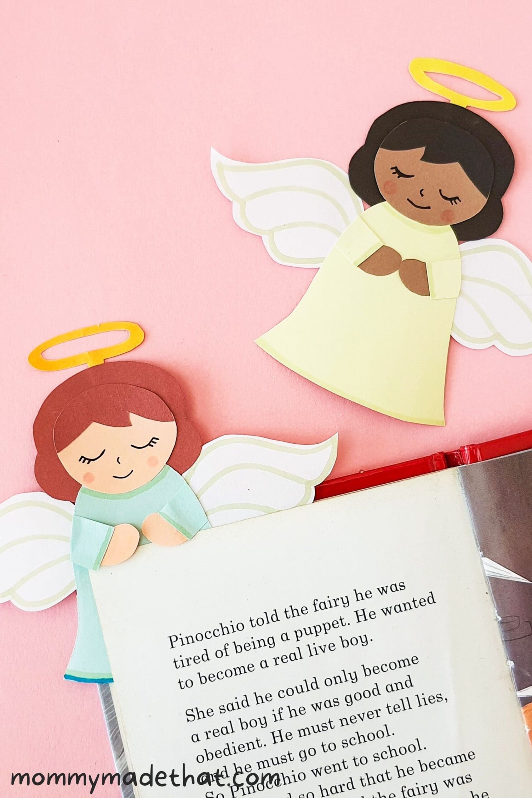 angel craft template free printable
