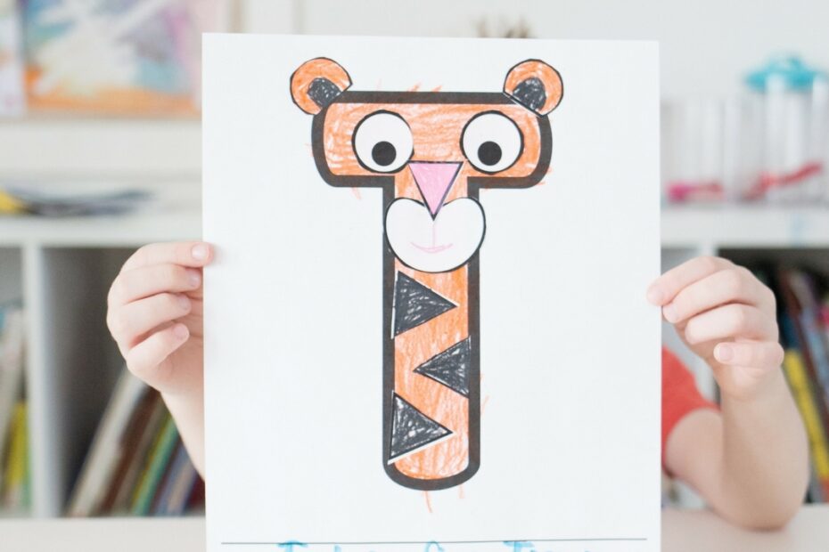 Animal Alphabet T Is For Tiger Craft