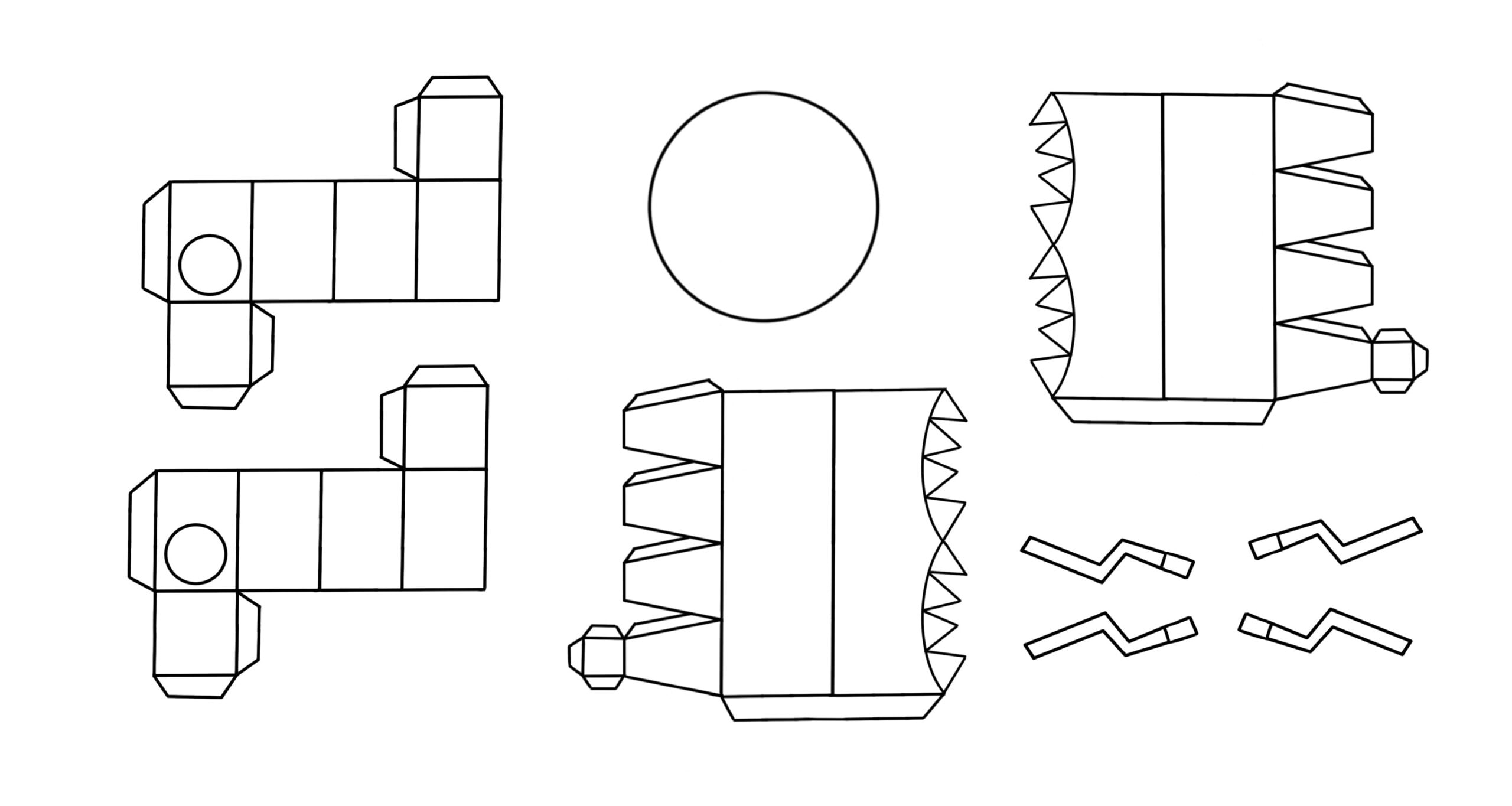 Baby Box Paper Craft free Template Ioanna Ladopoulou Art U0026 Design