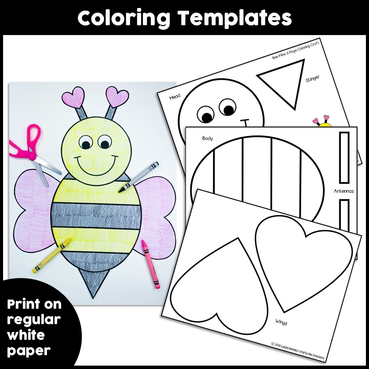 Bee Mine Craft Activity Crafty Bee Creations