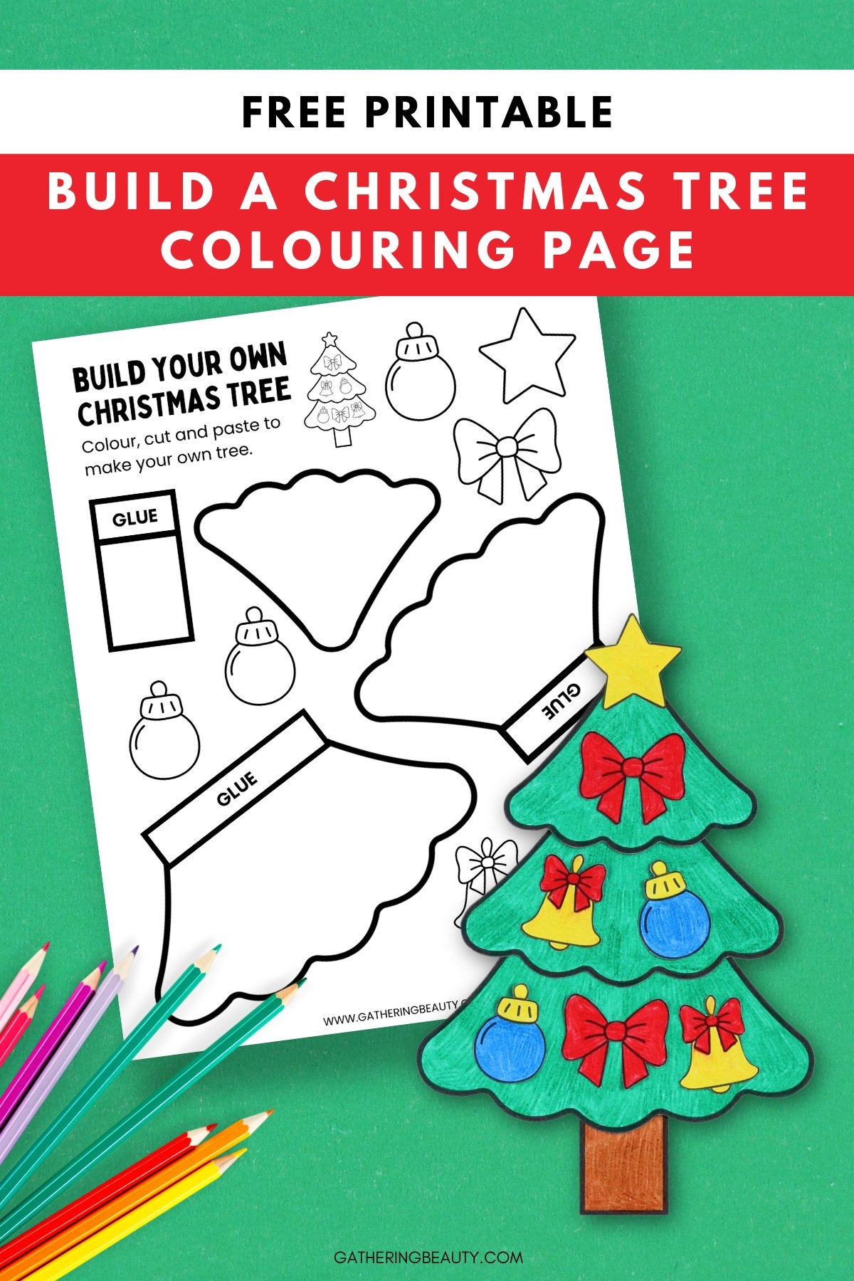 template christmas craft printables free