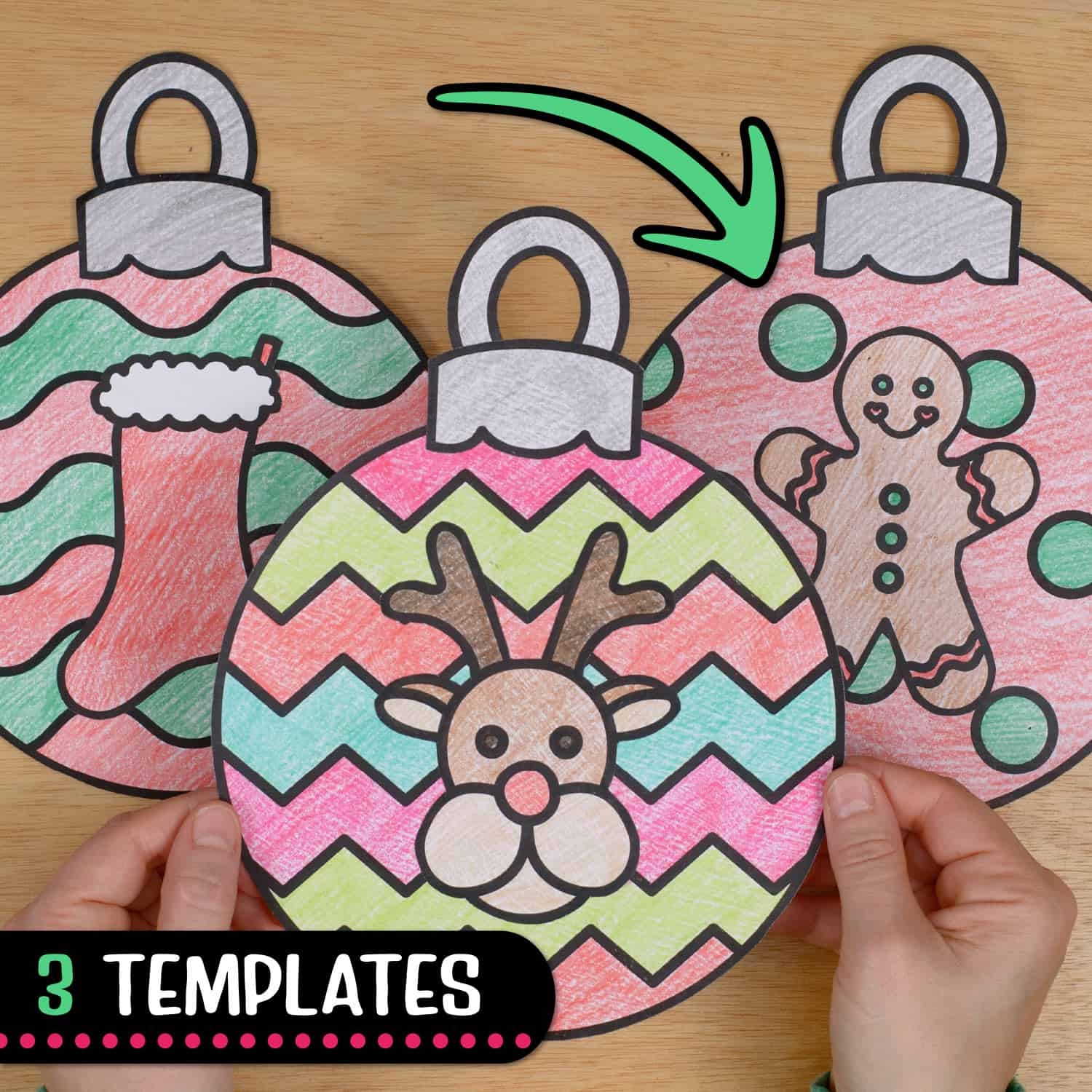 christmas preschool craft printable templates