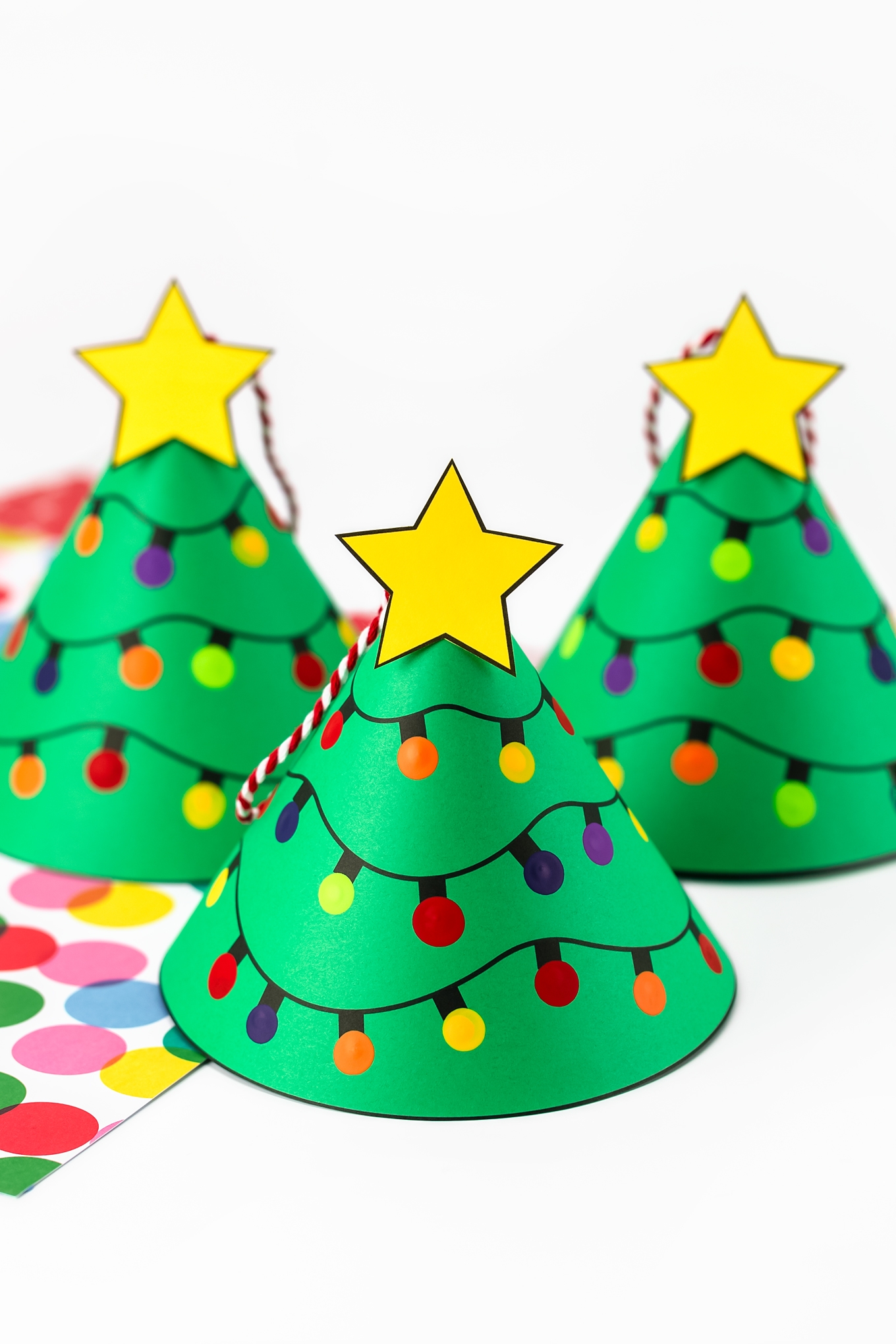 paper crismas crafts printable templates