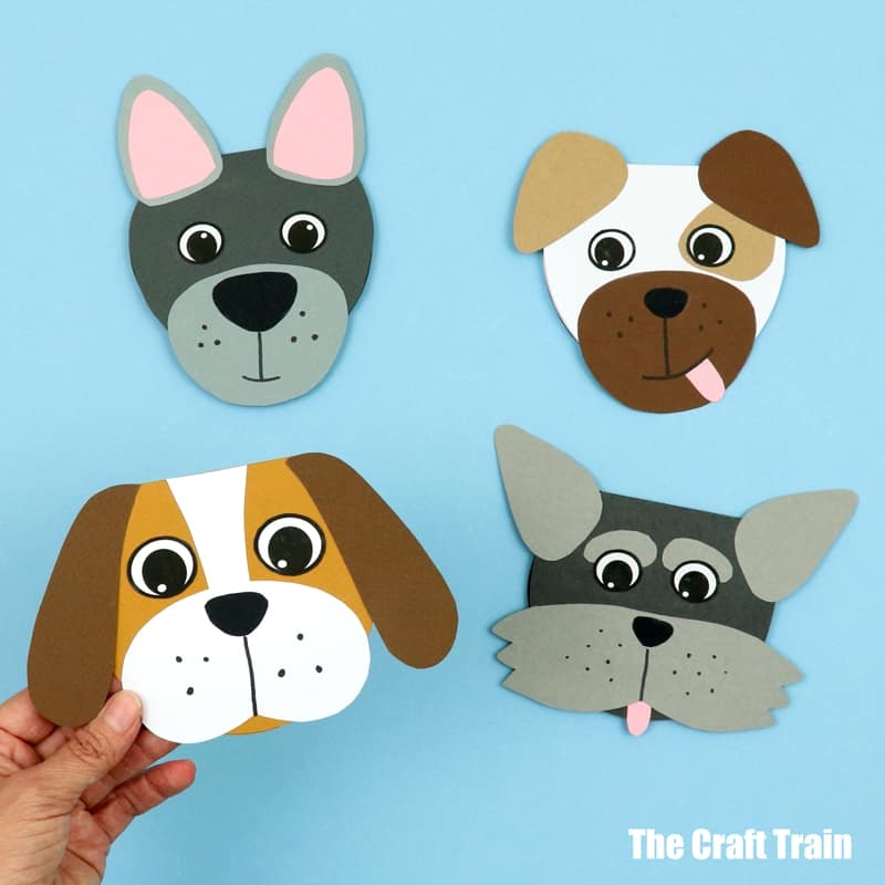 Cute Dog Cards The Craft Train