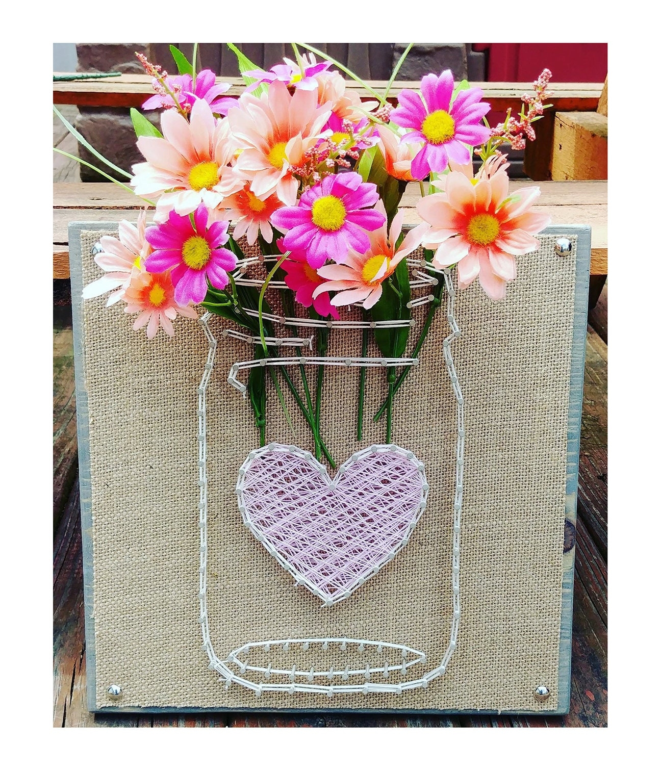 diy crafts mason jar string art template printable