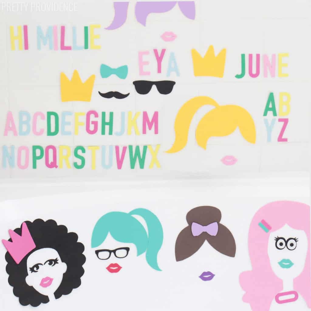 DIY Bath Toys Foam Bath Letters And Faces Pretty Providence
