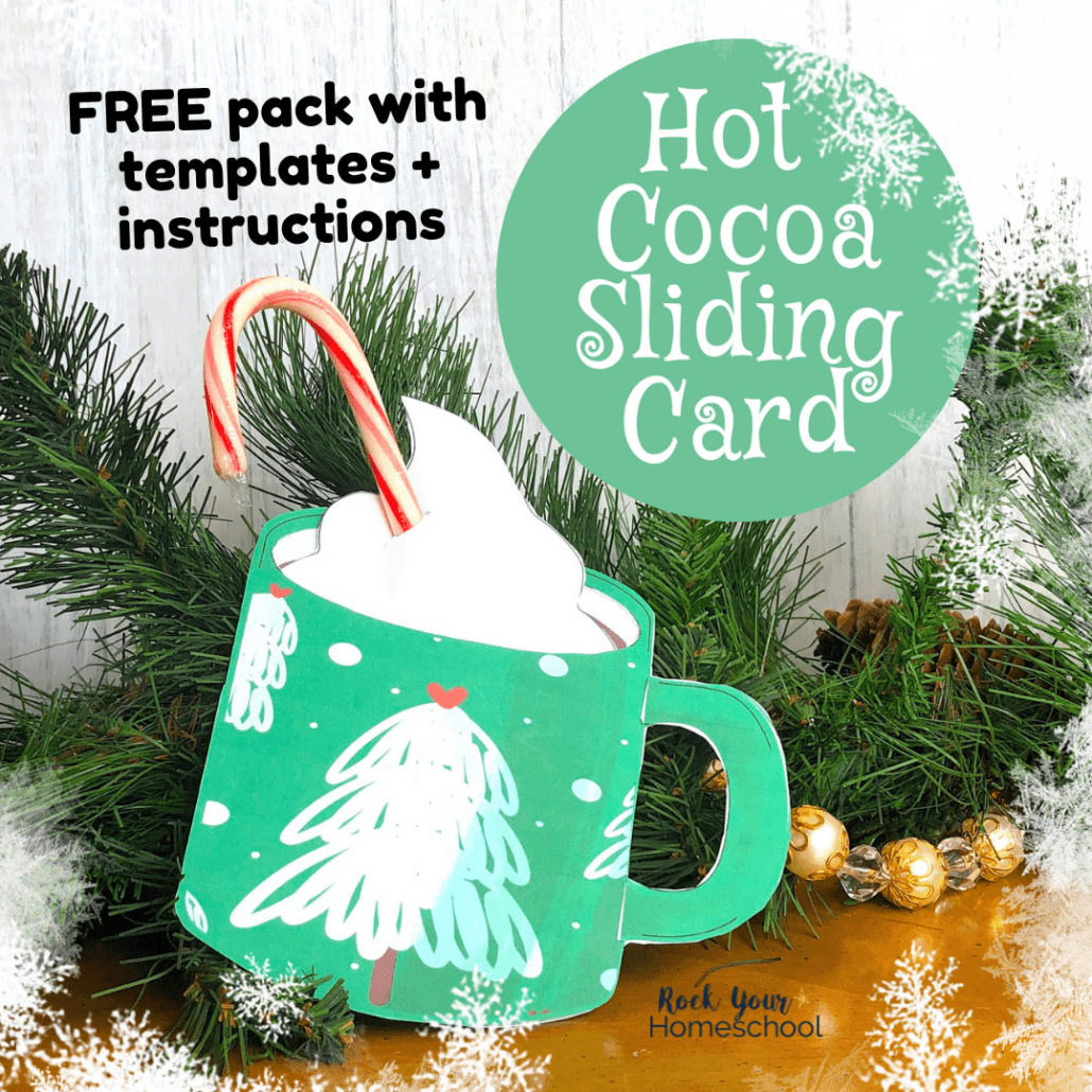 craft hot cocoa mug template printable