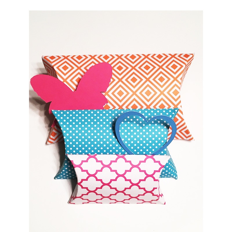 DIY Pillow Box And Template InsideOutlined
