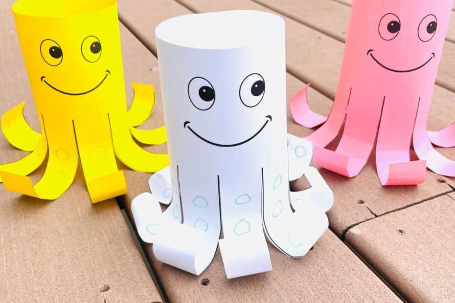 Easy Octopus Craft For Preschool Free Printable