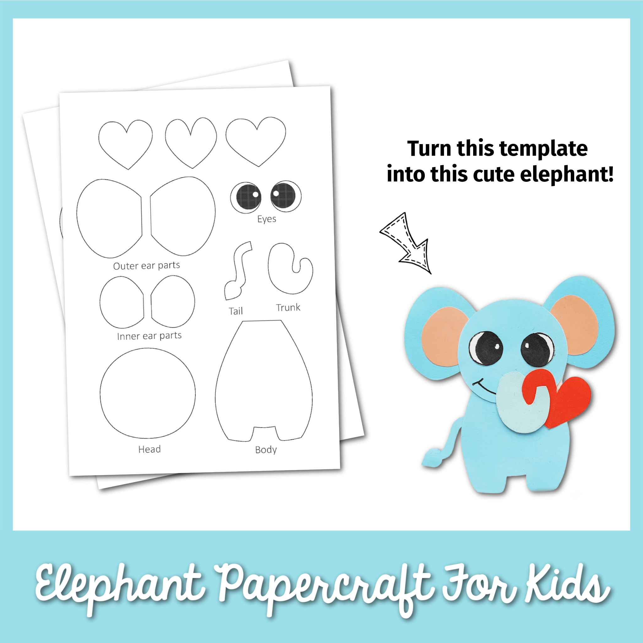template printable paper crafts