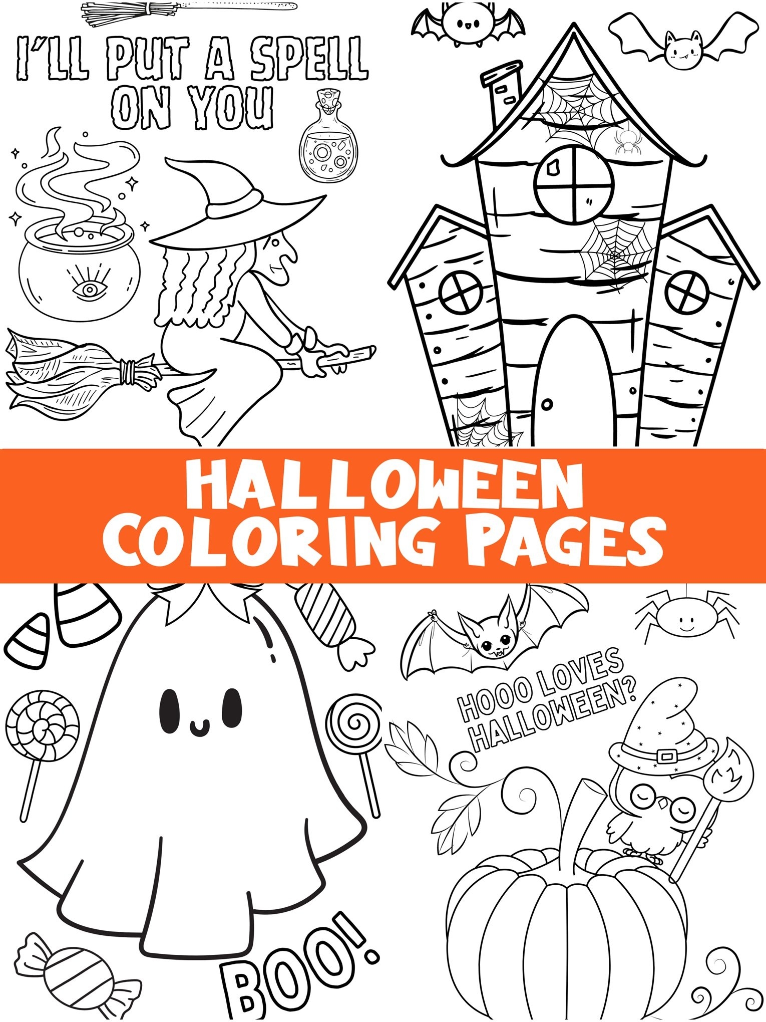 printable halloween craft template