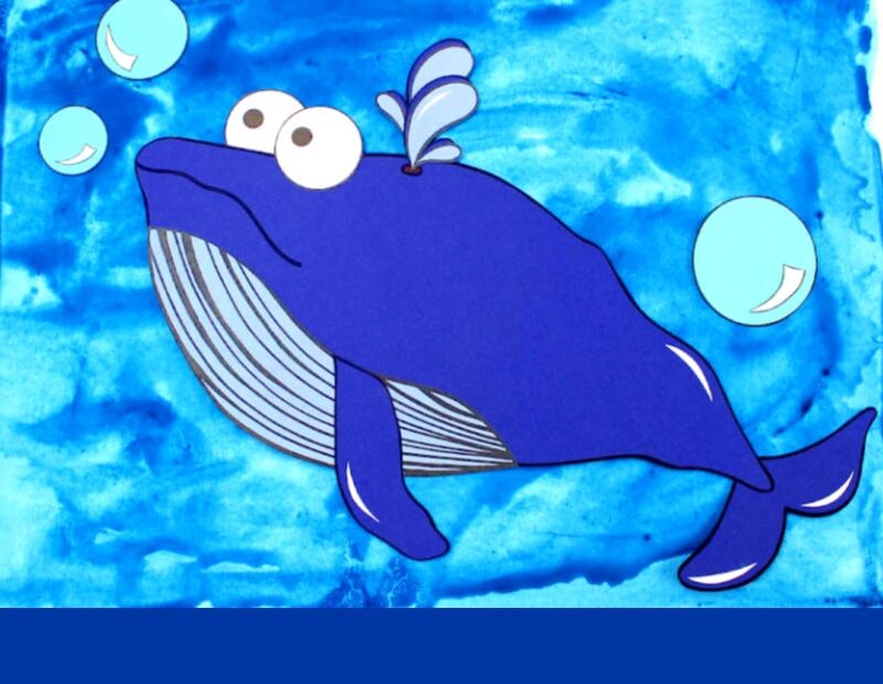 Free Printable Blue Whale Craft Mama Likes This