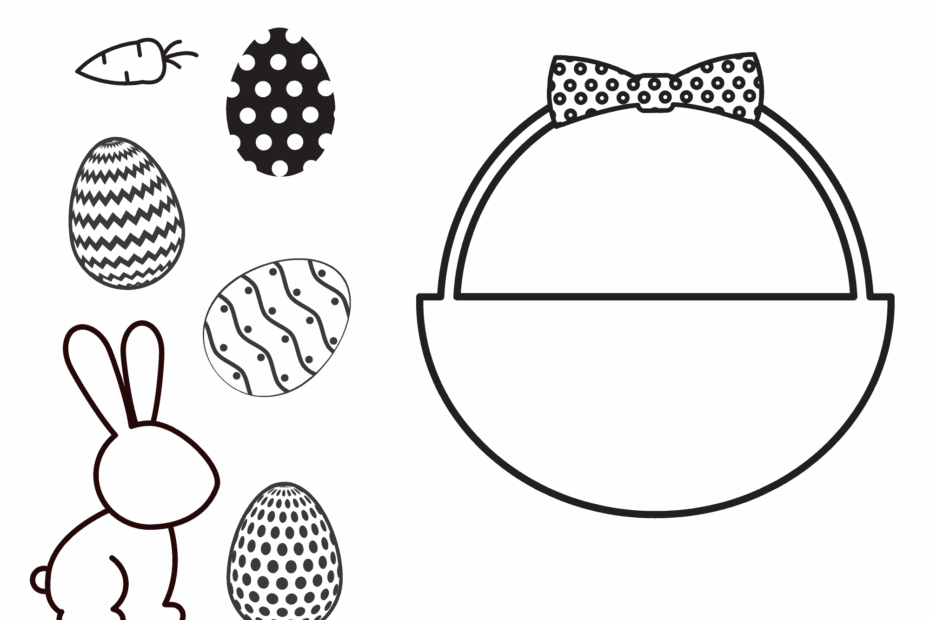 Free Printable Easter Craft For Kids Simply Print Cut Color And Worksheets Library