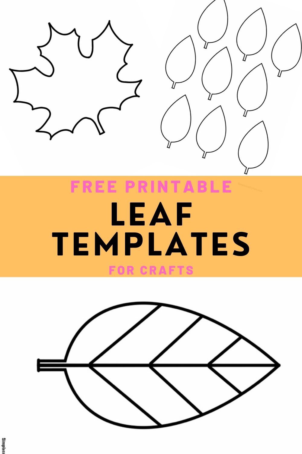outdoors pattern craft paper template printable