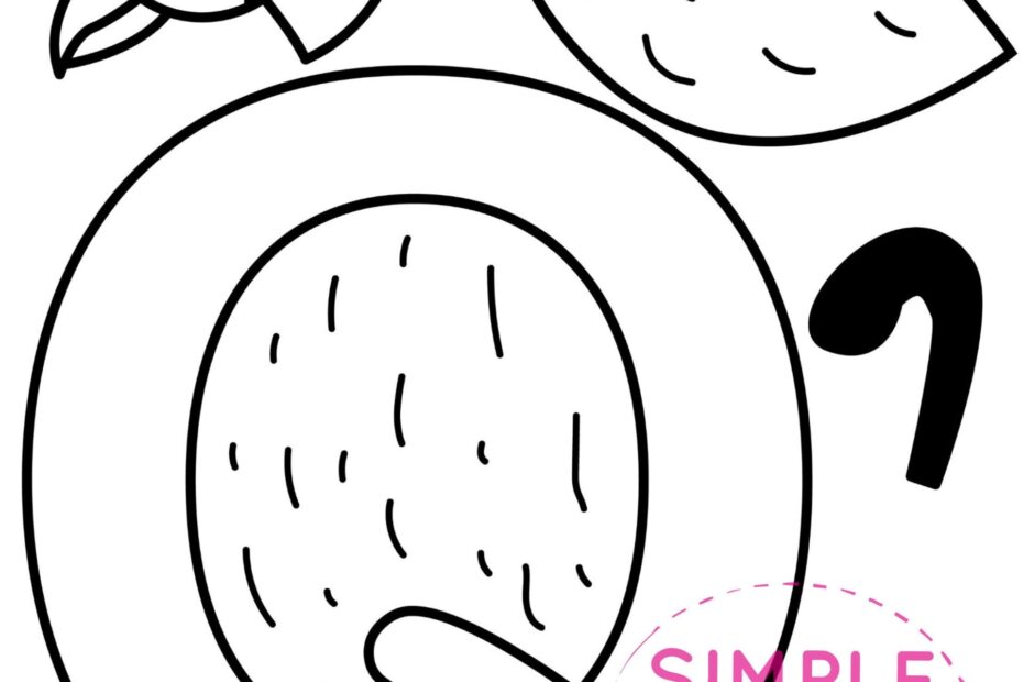 Free Printable Letter Q Craft Template Simple Mom Project