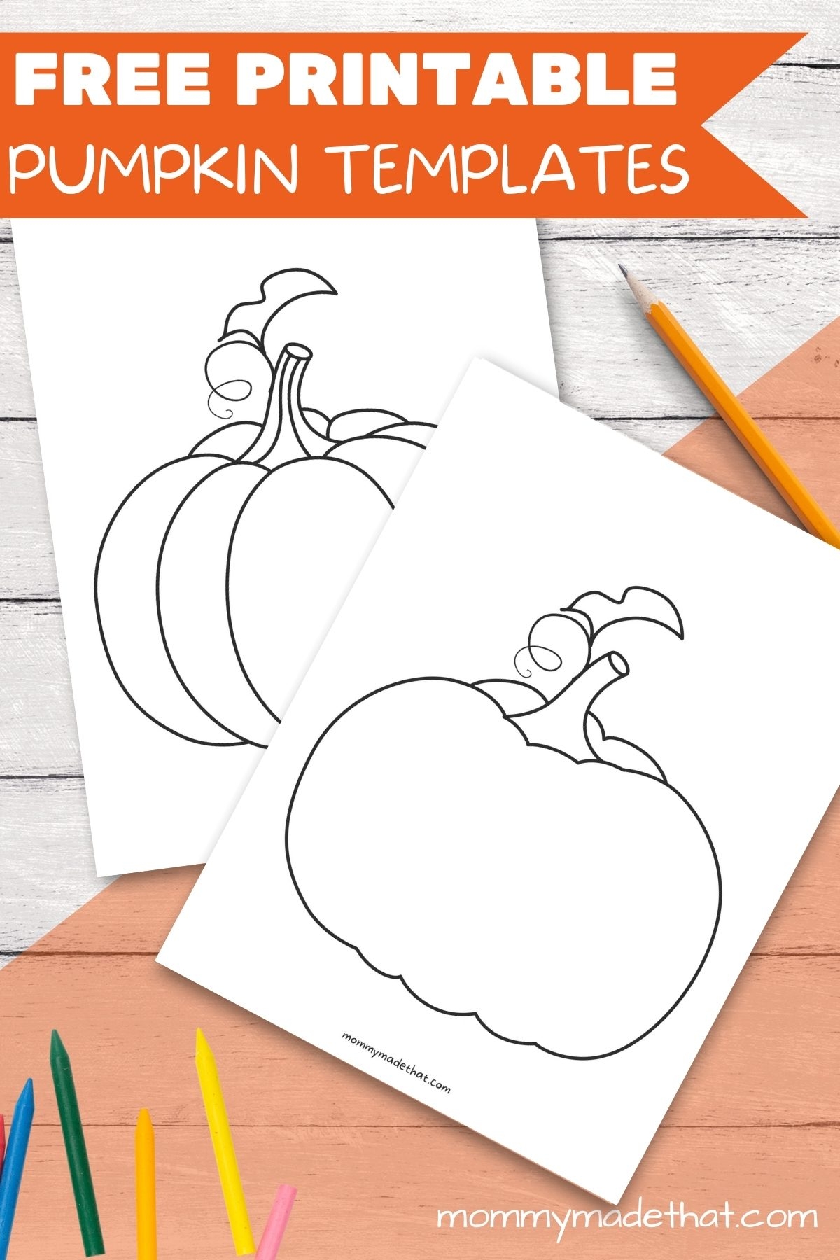 pumpkin craft template printable