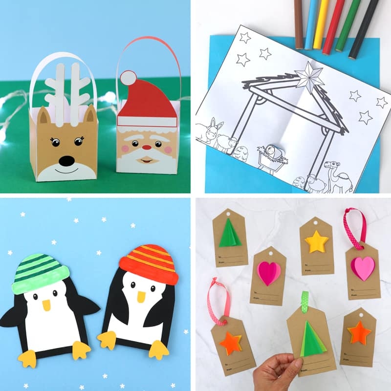 Fun Christmas Printables For Kids The Craft Train