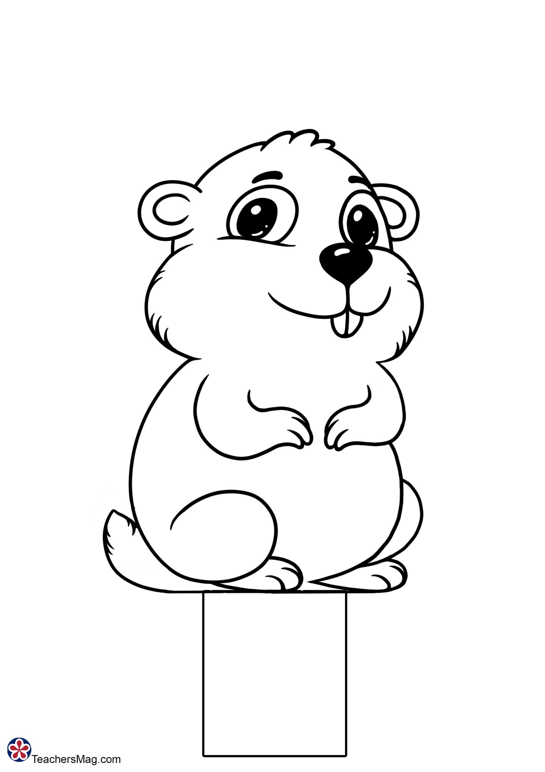Groundhog Day Craft For Preschoolers With Template TeachersMag