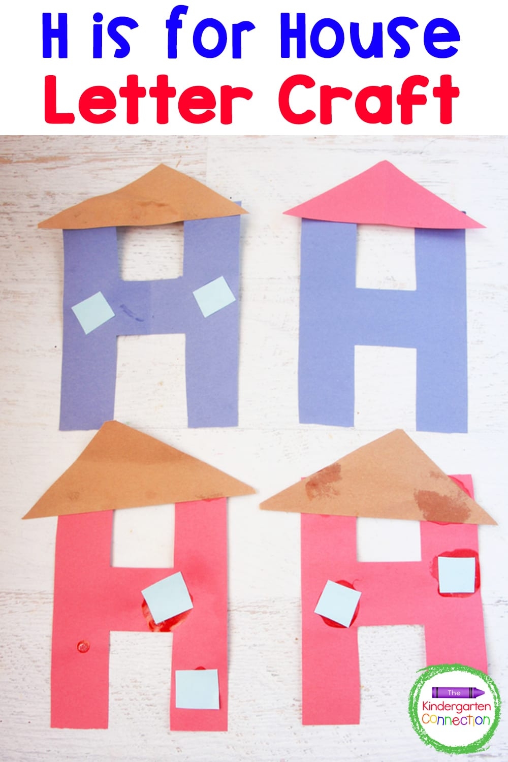 H Is For House Letter H Craft For Preschool And Kindergarten