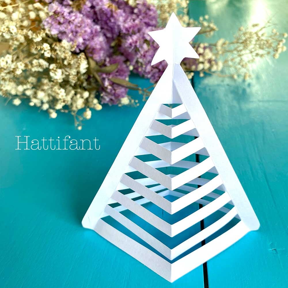 Hattifant s 3D Paper Christmas Trees Hattifant