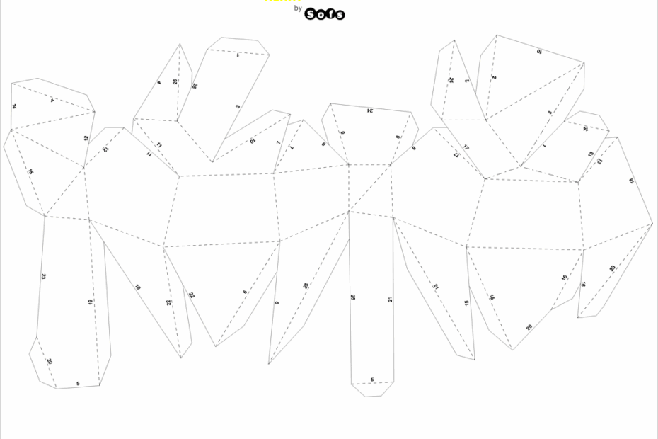 How To Get Your Digital Papercraft Template Sofs Designs