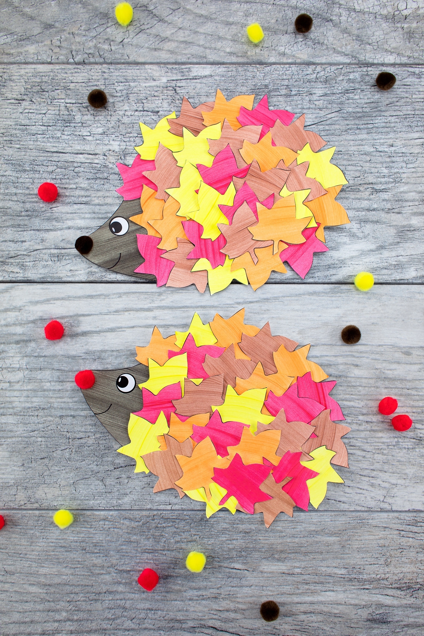 How To Make The Cutest Fall Hedgehog Craft Fireflies And Mud Pies