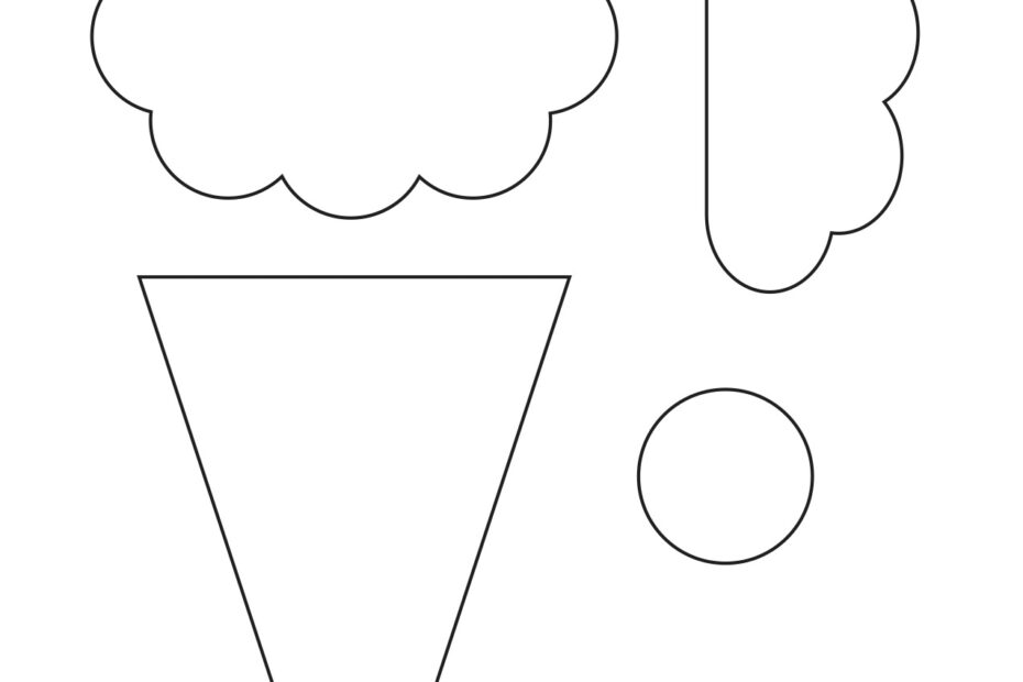 Ice Cream Template Reading Adventures For Kids Ages 3 To 5
