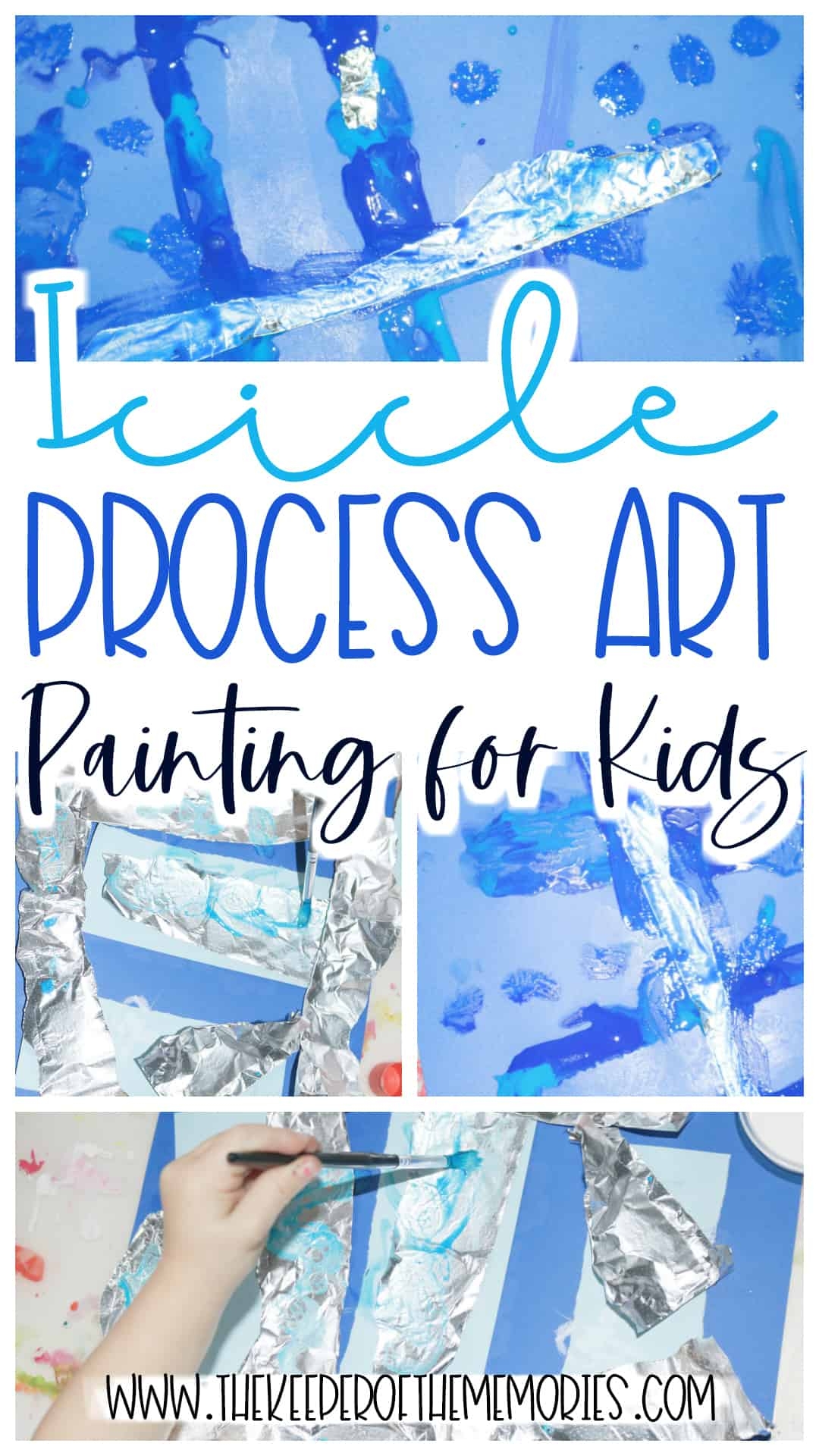 Icicle Painting For Kids The Keeper Of The Memories