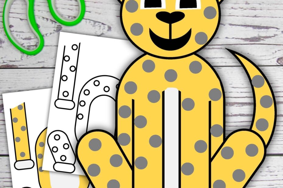 Jaguar Craft Template For Kids DIY Jaguar Craft Build A Jaguar