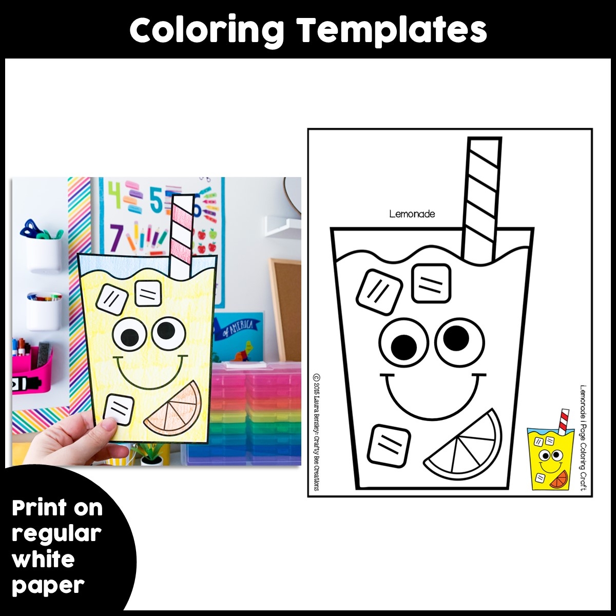 Lemonade Craft Summer Craft How To Make Lemonade Beach Day Activities Made By Teachers