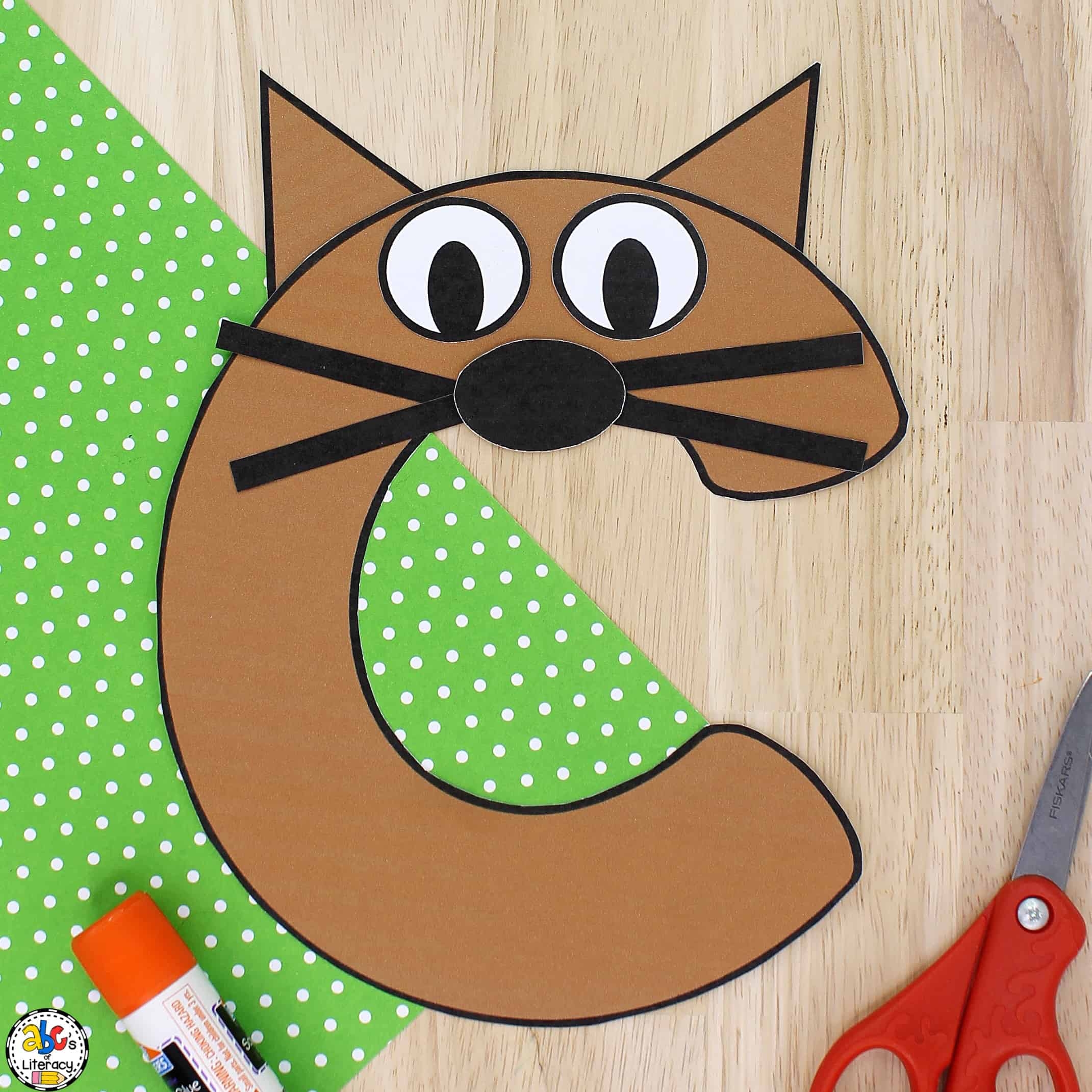 cat craft templates printable