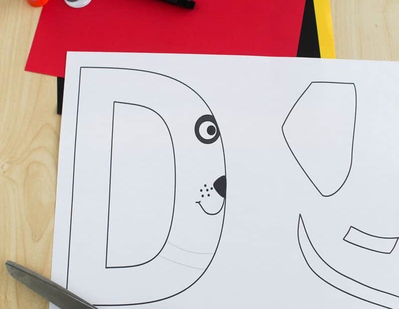 Letter D Craft D Is For Dog U0026 Dalmatian