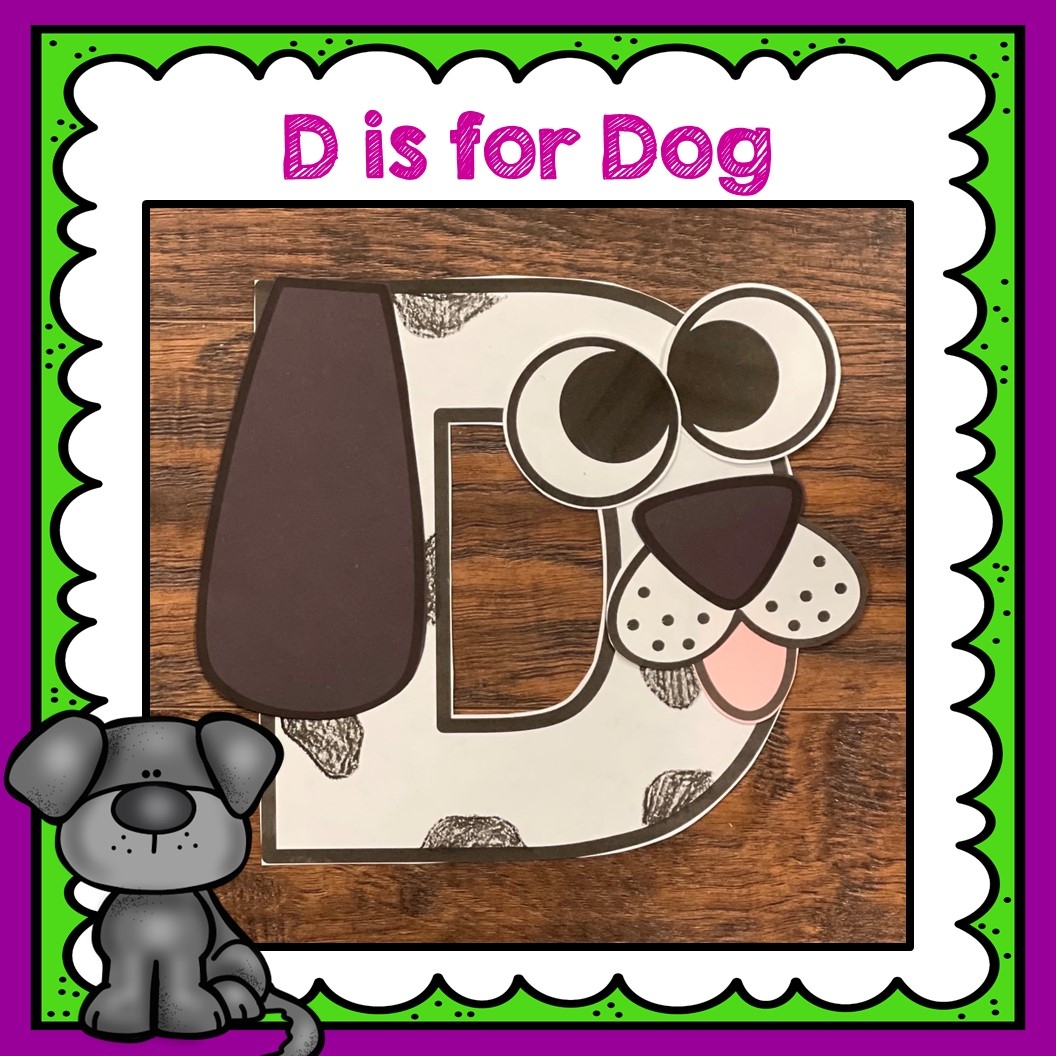 Letter D Craft Dd Is For Dog Dog Craft