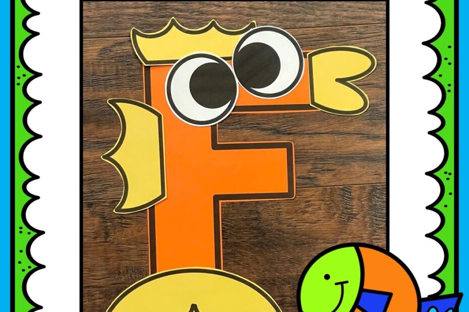 Letter F Craft Ff Is For Fish Fish Craft Made By Teachers