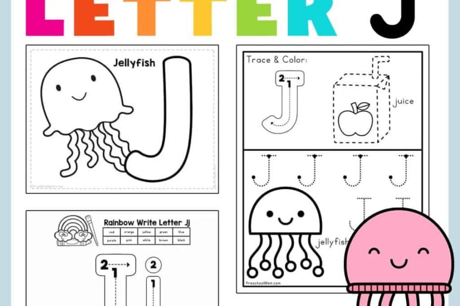 Letter J Preschool Printables Preschool Mom