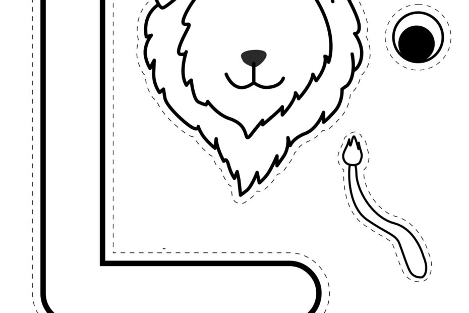 Letter L Craft Lion Activity Homeschooling Preschool