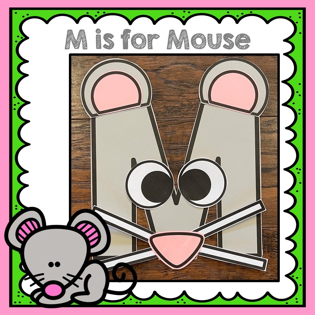 Letter M Craft M Is For Mouse