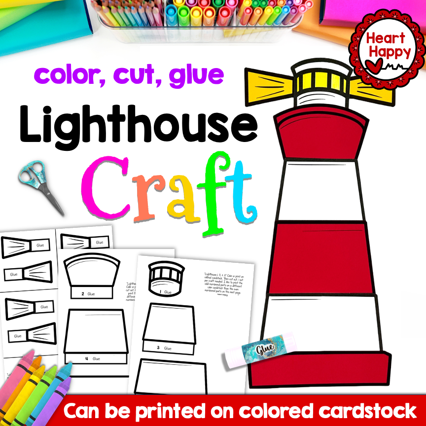 Lighthouse Craft Made By Teachers